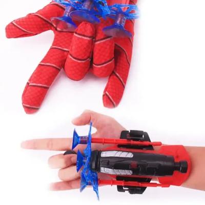 Spider Web Shooter Glove Toy for Kids – Superhero Wrist Launcher with Suction Darts