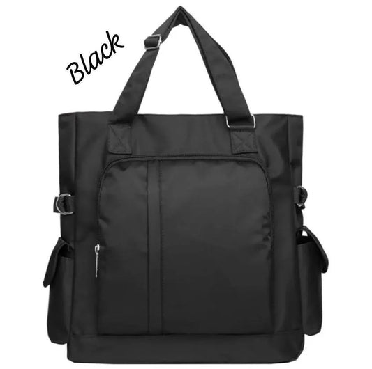 Women’s Nylon Plain Shoulder Bag