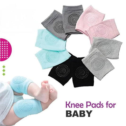 Baby Knee Pads for Crawling – Anti-Slip Protective Knee Guards for Infants