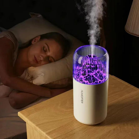 CrystalGlow™ LED Ultrasonic Humidifier
